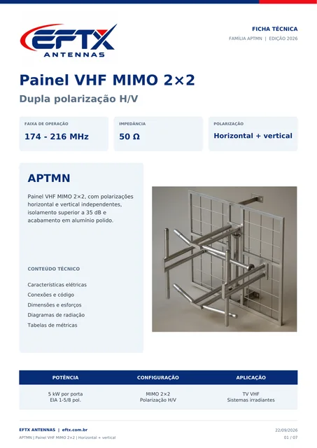 Documento técnico APTMN VHF