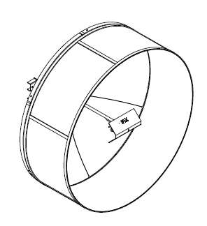 APUN-15-35-0,3 · Antenna parabolica UHF direttiva da 1,5 m