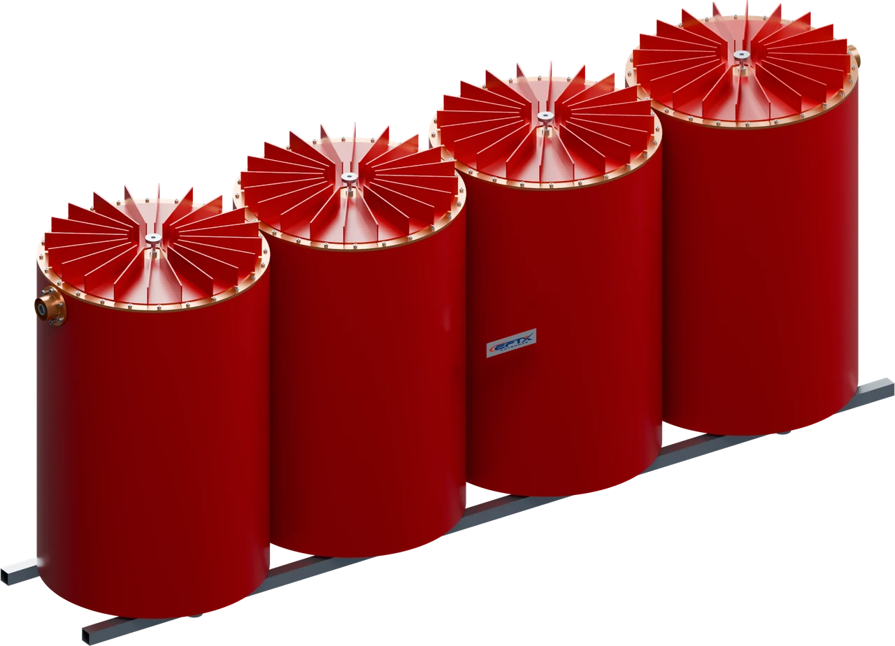 EFTX: Four-pole FM filter — enlarged cavities